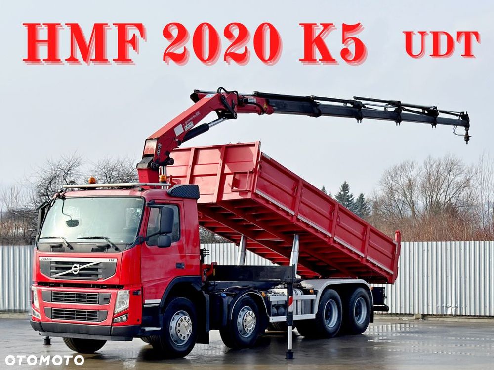Volvo FM 420 Wywrotka 6,40m* HMF 2020 K5 + PILOT / 8x4 - 1