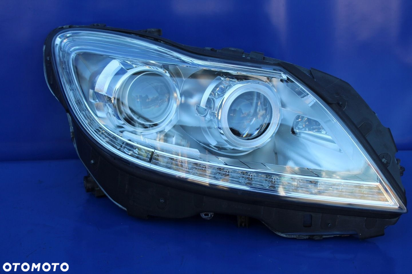 Reflektor prawy lampa prawa Led ILS OE Mercedes W216 C216 Lift Euro - 5