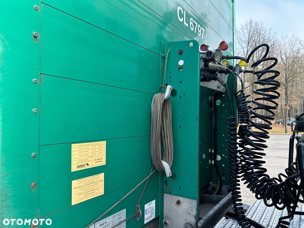 Schmitz Cargobull Standard 5x2018 podnoszony dach z Niemiec  / OŚ PODNOSZONA / ładne opony / od pierwszego właściciela / OKAZJA - 30