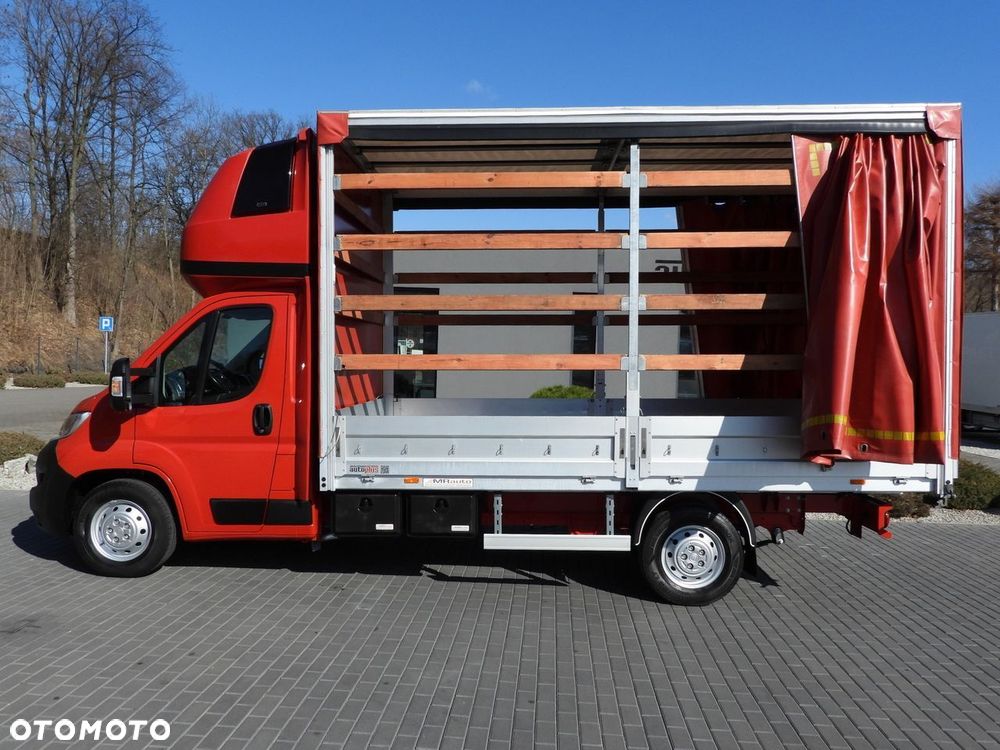 Fiat DUCATO PLANDEKA 8 PALET WEBASTO TEMPOMAT NAWIGACJA KLIMATYZACJA  180KM - 9