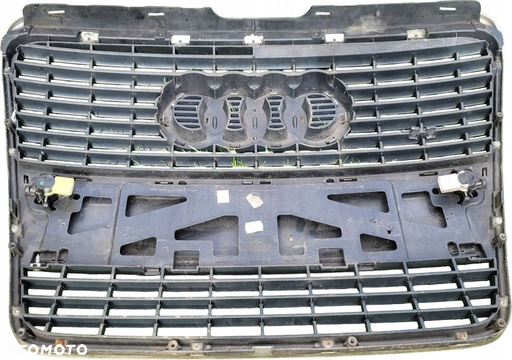 AUDI A6 C6 GRILL GRIL ATRAPA CHŁODNICY ZDERZAKA PDC CZUJNIKI - 9