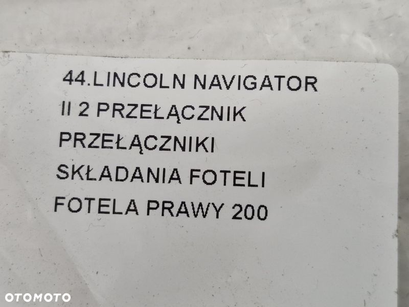 LINCOLN NAVIGATOR 2 II PRZEŁACZNIK PRZYCISK SKŁADANIA FOTELA PRAWY - 6