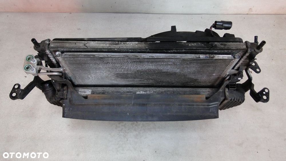 VOLVO V50 S40 II CHŁODNICA WODY KLIMATYZACJI INTERCOOLER WENTYLATOR KOMPLET 1.6D - 2
