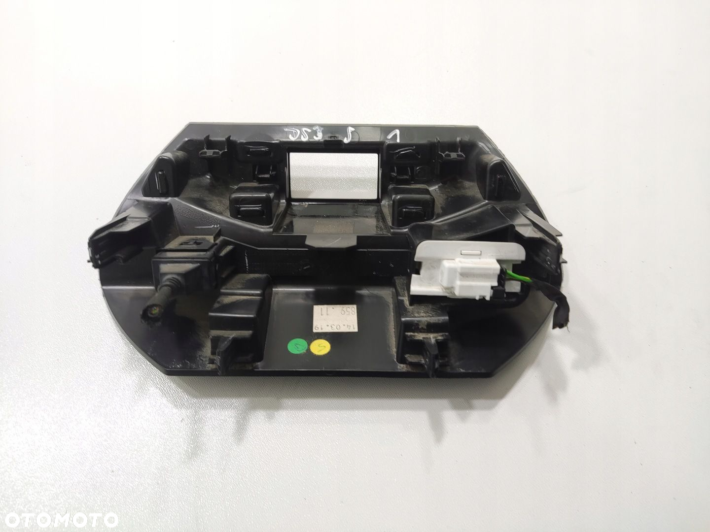 RAMKA DEKOR PORT GNIZADO USB CITROEN DS 3 DS3 CROSSBACK 2019-22 9822808880 - 4