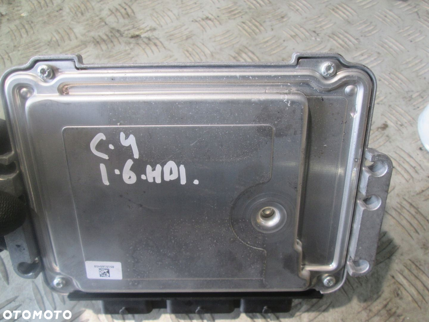 STEROWNIK KOMPUTER SILNIKA CITROEN C4 I 1 PICASSO 1.6 HDI 9665674480 - 2