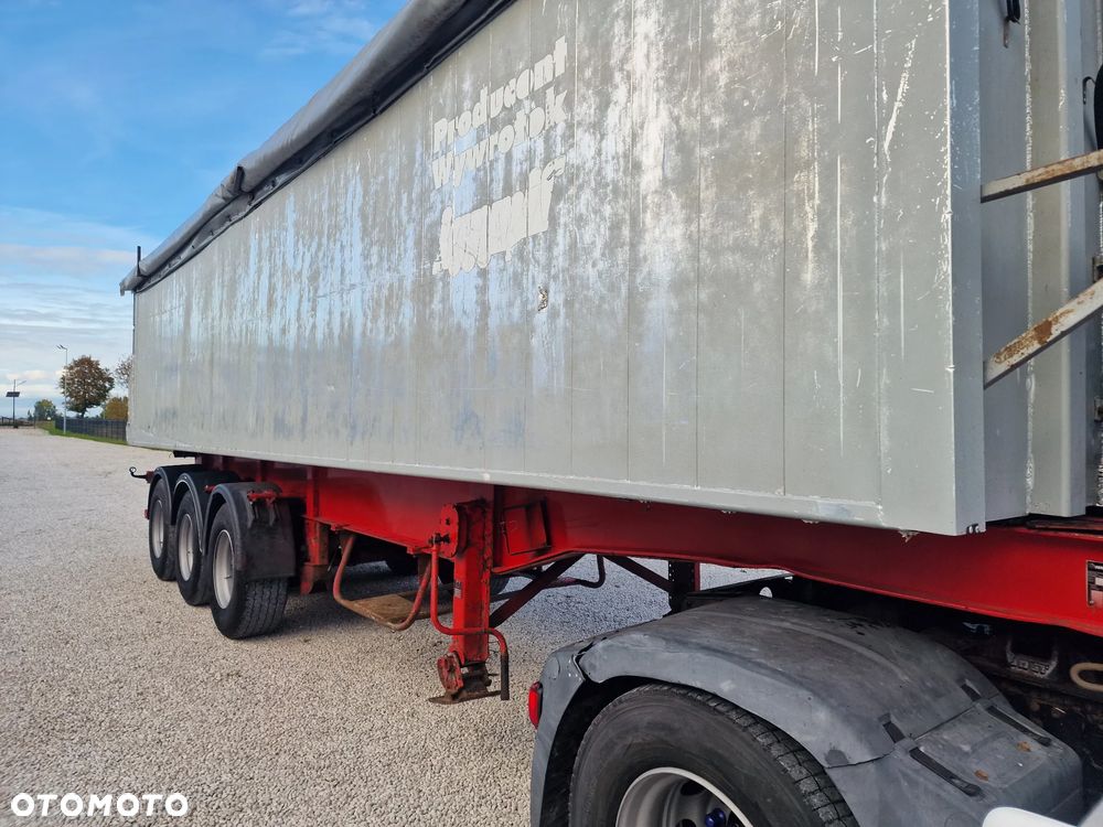 Janmil Naczepa WYWROTKA - osie SAF - hamulce BĘBNOWE - 3