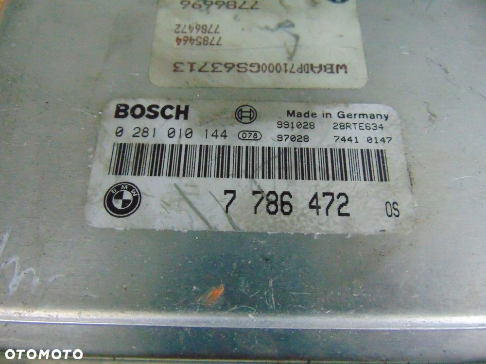 STEROWNIK SILNIKA BMW E39 3.0D 0281010144 - 2