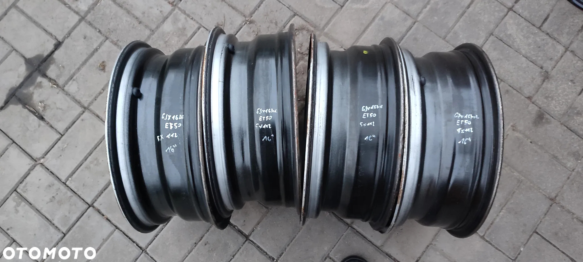 FELGI ALUMINIOWE 5x112 6J x16 CALI ET50 VW SKODA AUDI SEAT ALTEA TOLEDO PASSAT B6 GOLF V VII A3 OCTAVIA KOMPLET - 18