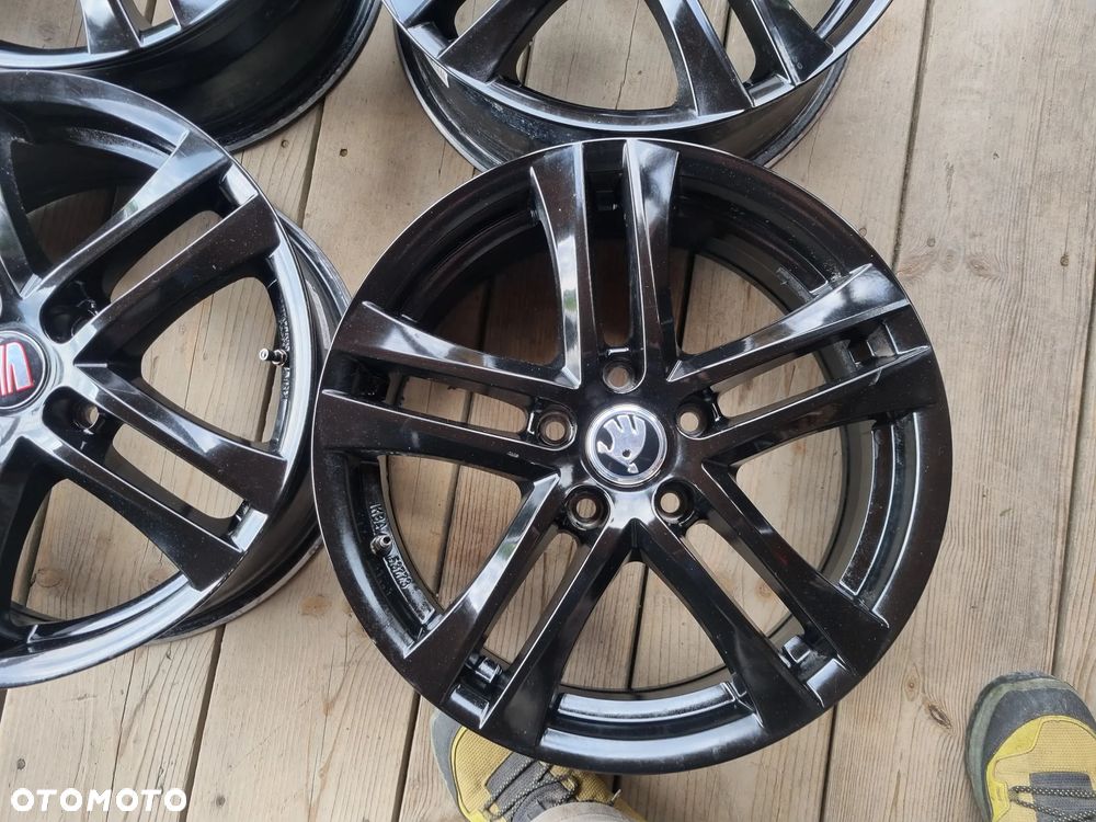 VW PASSAT, TIGUAN,AUDI Q3,Q2,SKODA ,SEAT ATECA 6.5X17 ET43 5X112 bdb stan - 7