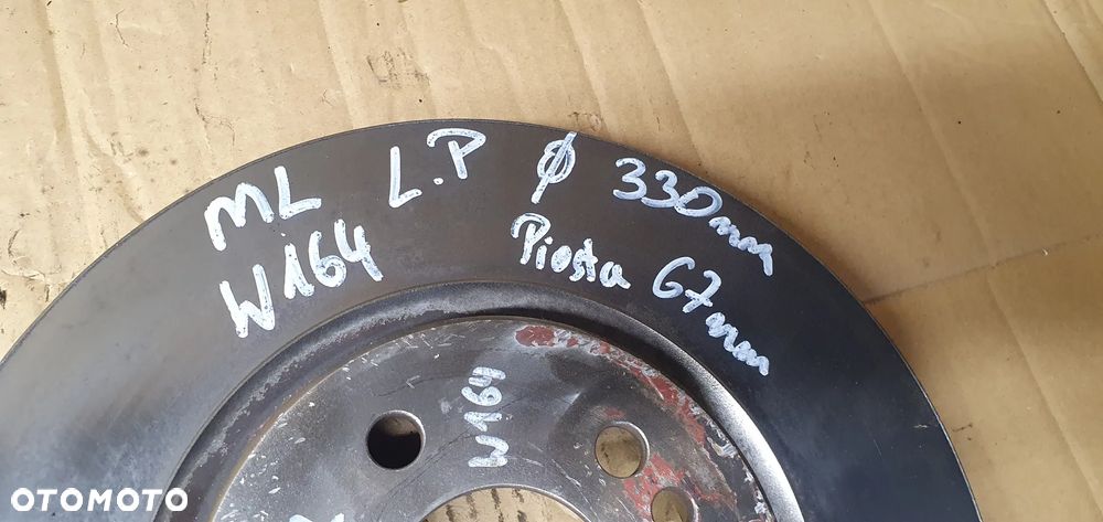 Tarcze hamulcowe przód przednie Mercedes ML W164 - 7