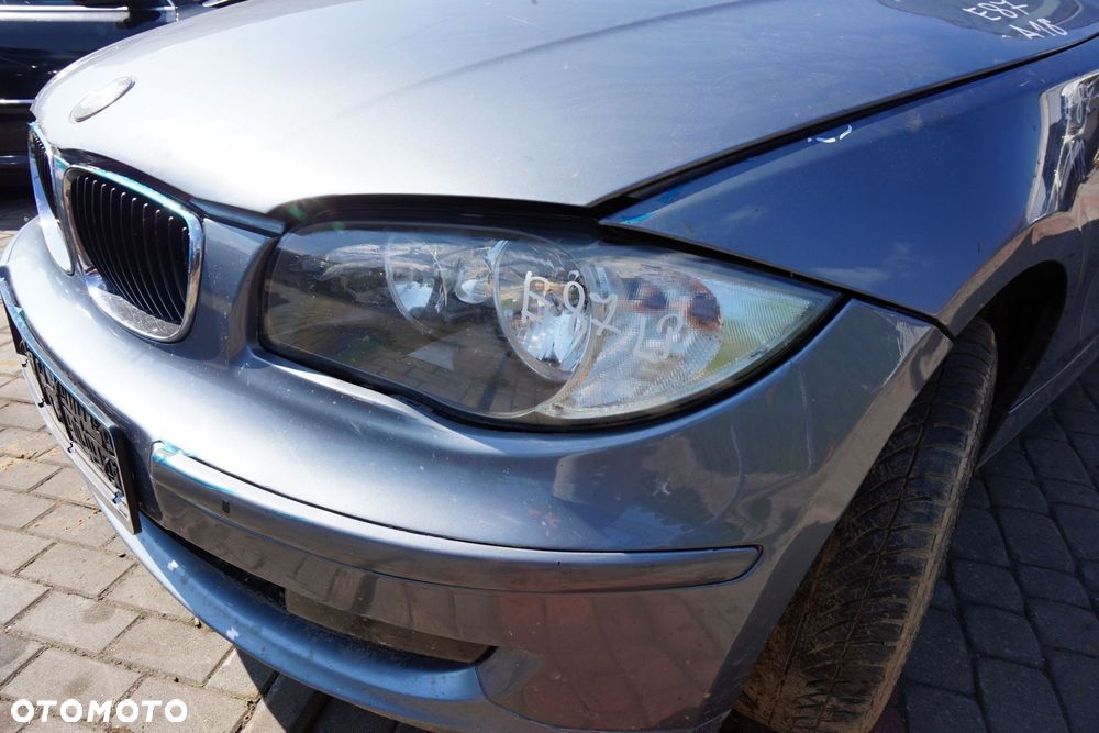 MASKA ZDERZAK BŁOTNIKI LAMPY 1 E87 LIFT A18  BMW 2007-2011 QUARZBLAU PRZÓD KOMPLETNY - 20