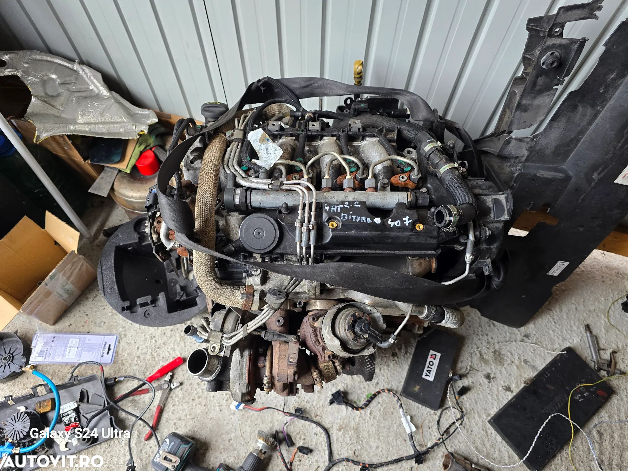 Motor Peugeot 407 \Biturbo  2.2 HDI euro 4  tip 4HT ,170 CP. - 1