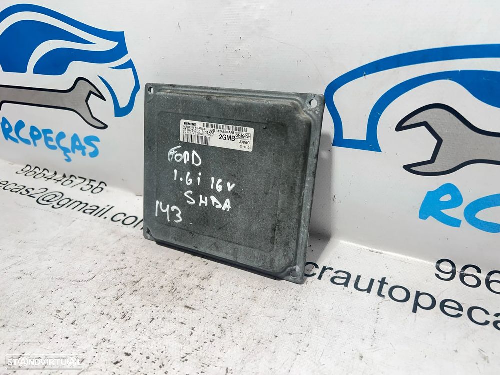 .Centralina Motor Original Siemens Ford SHDA 7M51-12A650-AFB / S118934202 - 5