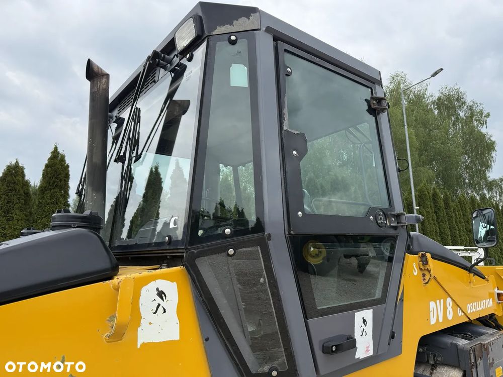 Hamm DV 8 SUPER 08V WALEC DROGOWY STALOWY / WIBRACJA OSCYLACJA / ROZSIEWACZ / ORYGINAŁ / PIĘKNY / SIEWNIK / ZRASZACZE / BOMAG DV HD 90 - 27