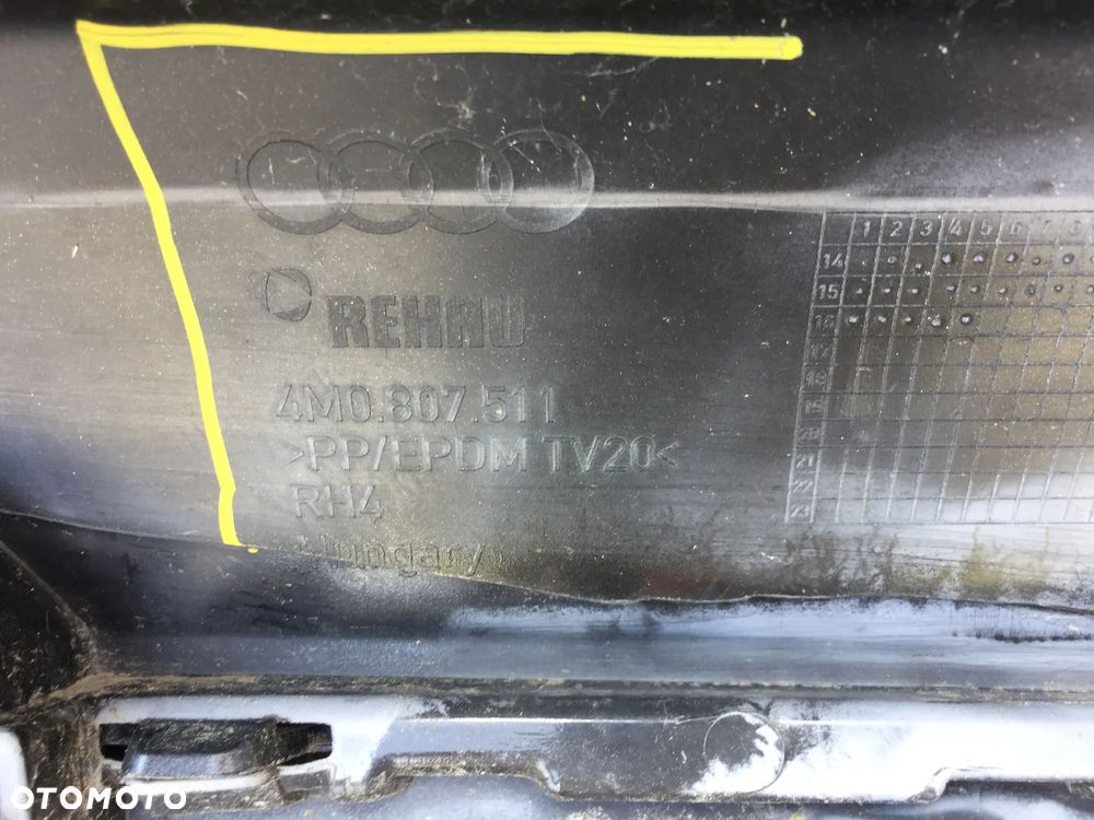 AUDI Q7 II S-LINE 2015- ZDERZAK TYLNY TYŁ - 12