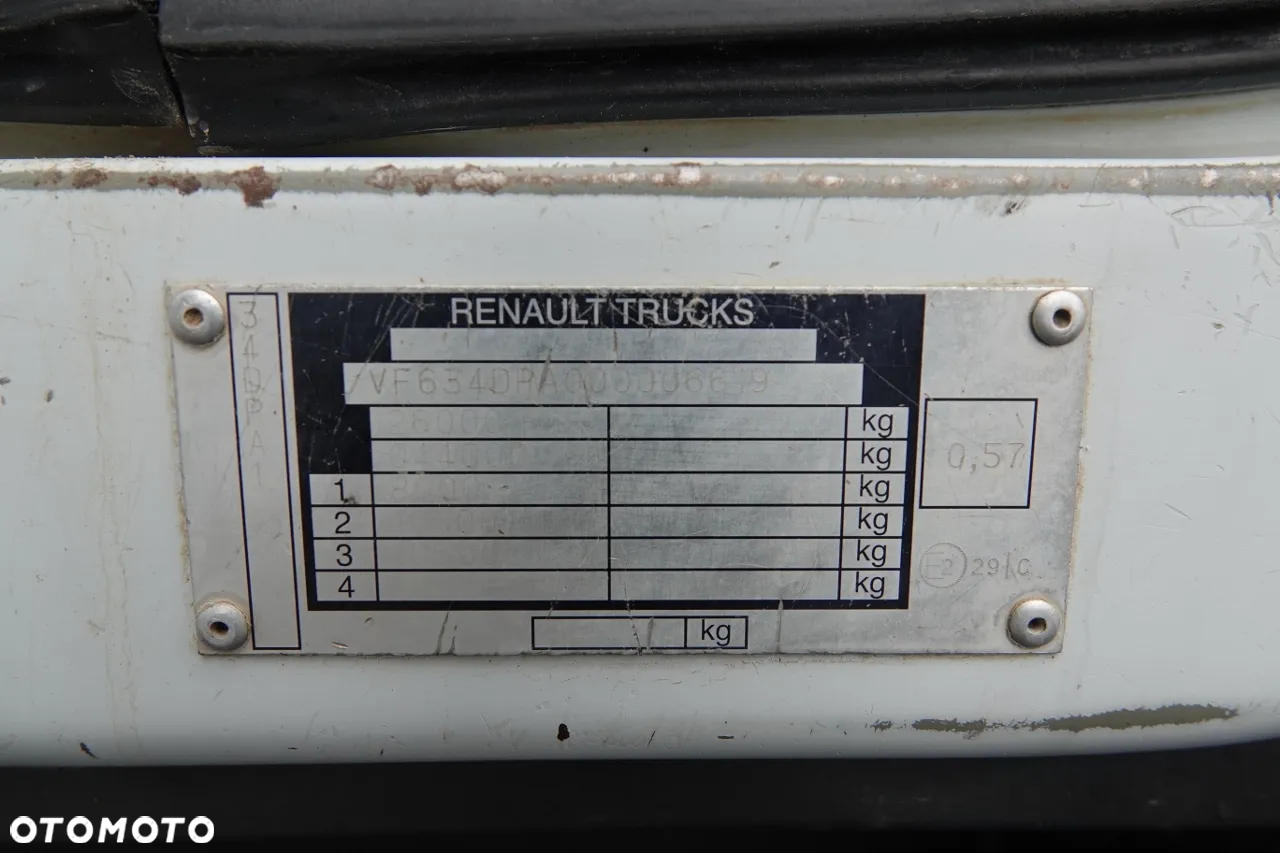 Renault KERAX 410 / 6x4 / WYWROTKA 3- STRONNA  / 2X  HYDROBURTA / HYDROKLAPA / BORDMATIC / MANUAL / SPROWADZONA - 37