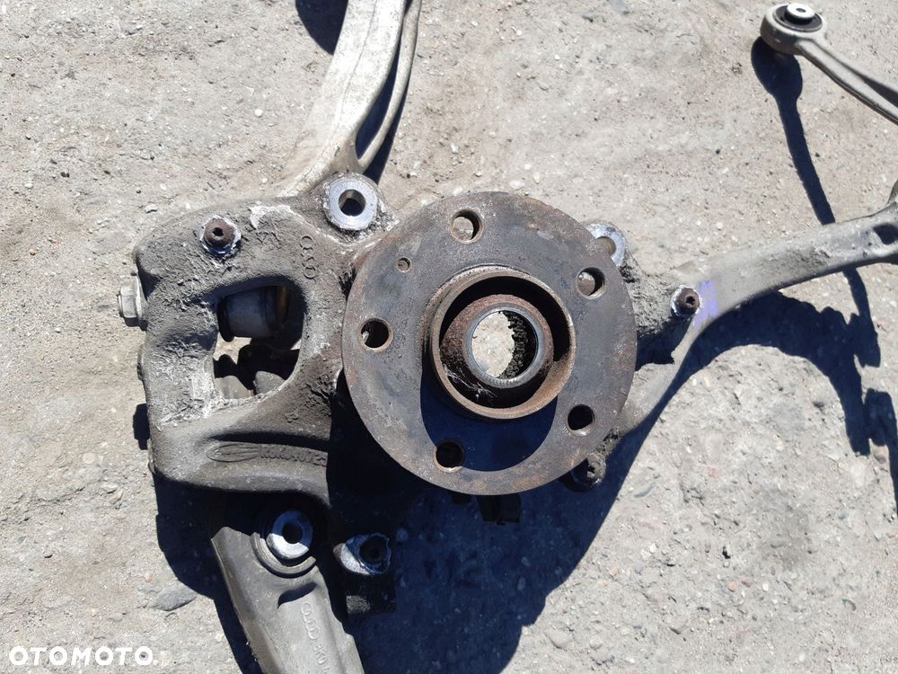 audi a4 b8 lift zwrotnica prawa prawy przód 8k0407258abs - 5