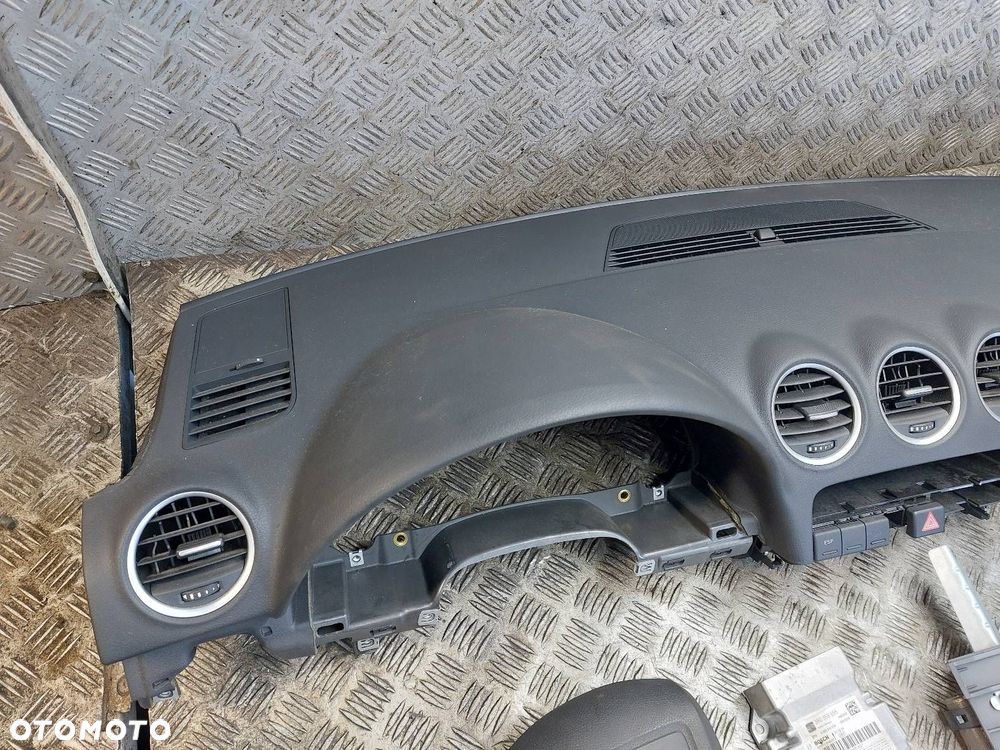 ZESTAW AIRBAG KOKPIT DESKA MODUŁ PODUSZKI PASY SEAT EXEO I 3R0880201C - 4