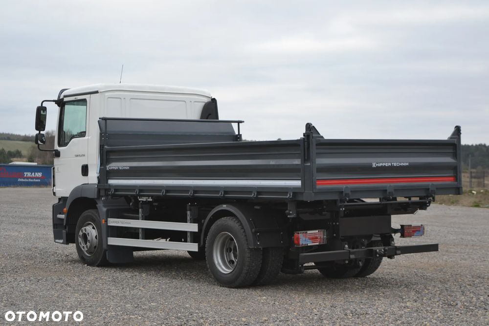 MAN TGM 15.250 15.290 Nowy 3-stronny WYWROT Kiper Wywrotka Blokada Mostu Klima Ładowność: 8885 kg - 10