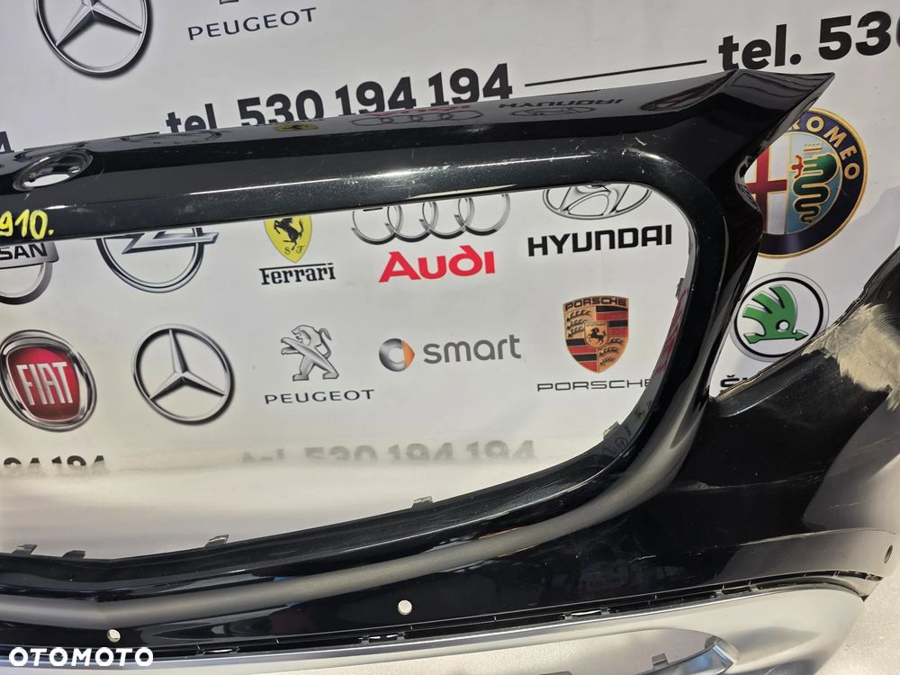 MERCEDES GLA W156 12- ZDERZAK PRZEDNI PRZÓD NA SPRYSKI + 6xPDC + ŁADNY CHROM NR A1568851622 NR AUKCJI NZ1910 - 17