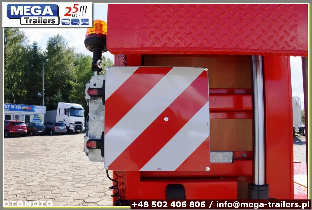 Mega Niskopodwozie 3 osie, 58 T DMC, dł. 910 cm, oś skrętna !!! - 39
