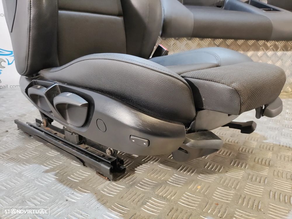 BANCO BANCOS PELE TECIDO ELECTRICOS AIRBAG BMW SERIE 1 E81 PACK M - 6
