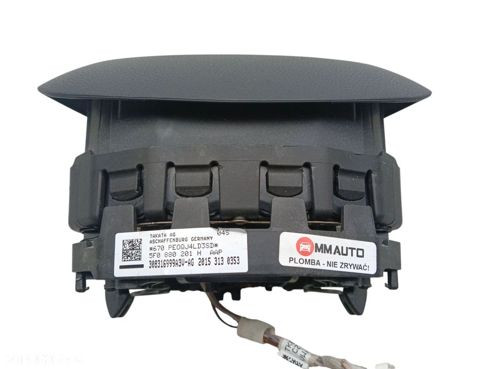 PODUSZKA KIEROWCY SEAT LEON III LIFT (2016-2020) 2.0 TDI 150KM 5F0880201H - 2