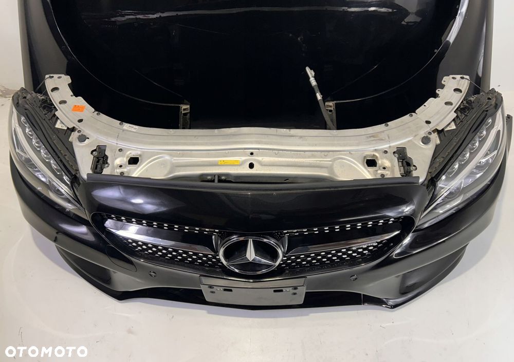 MERCEDES W205 C43 AMG PRZÓD BŁOTNIKI PAS LAMPY MASKA - 7