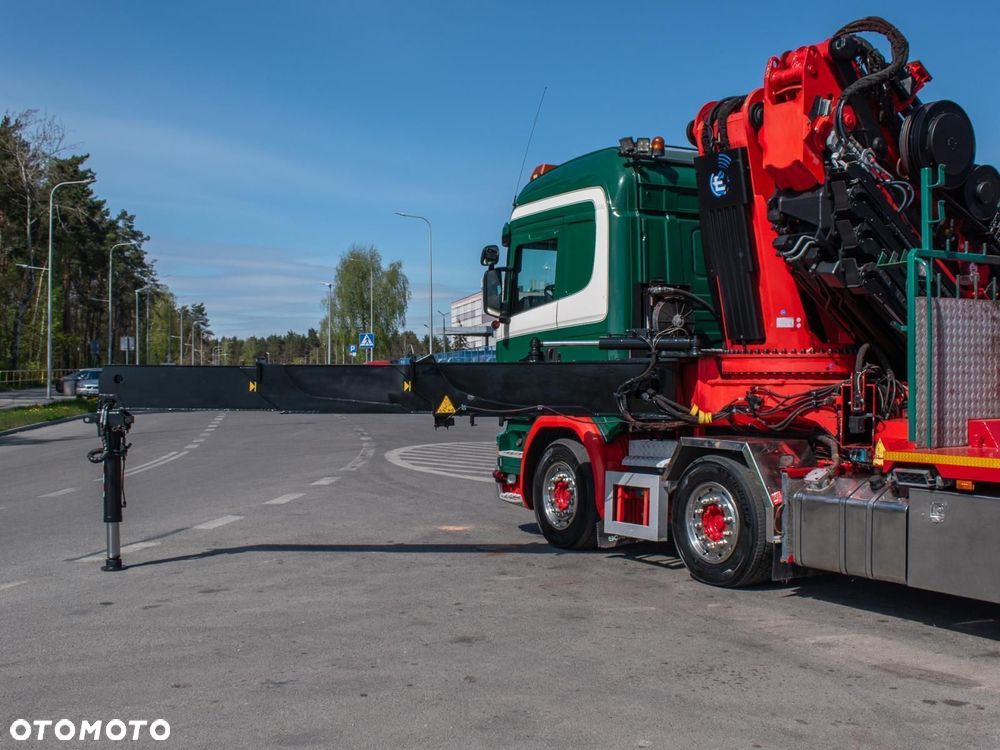 Scania R490 8x2 EFFER 955 Fly Jib Wciągarka Kosz HDS Żuraw - 18