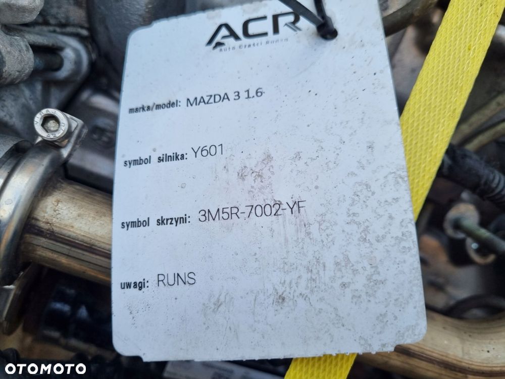 SILNIK KOMPLET Mazda 3 BK 1.6 D MZR-CD 109KM Y6 Y642 - 11