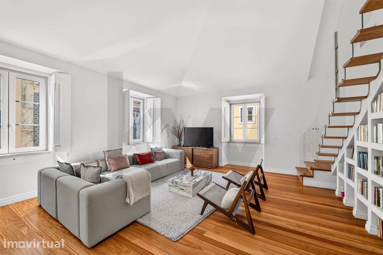 T4 Duplex com 222m2 em São Bento, Lisboa - Grande imagem: 3/20