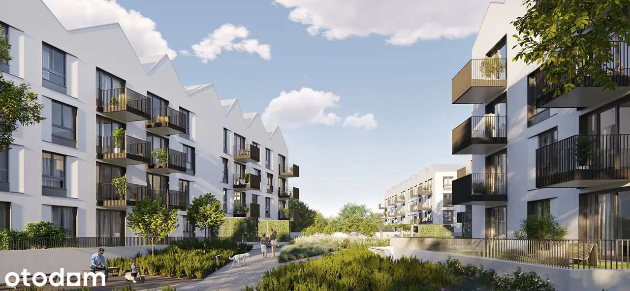 4-pokojowe mieszkanie 75m2 + ogródek Bez Prowizji