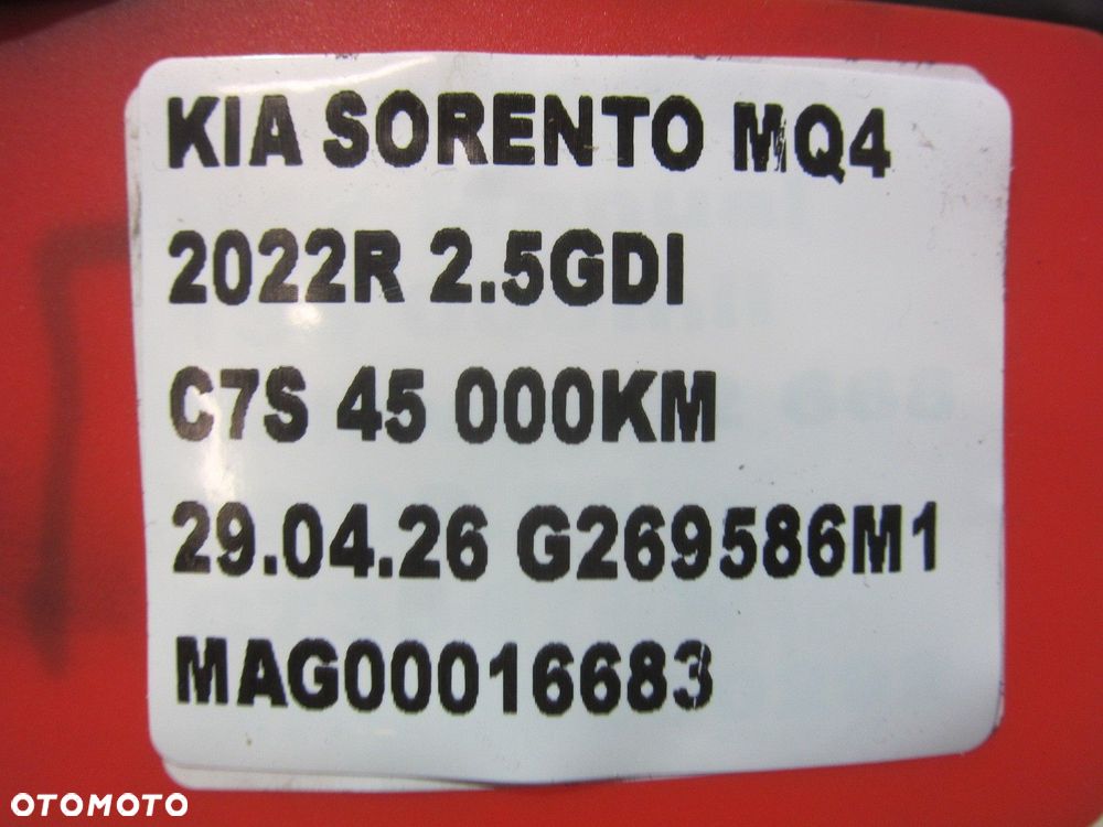 KIA SORENTO IV MQ4 LEWA ZWROTNICA PRZEDNIA 2.5 GDI PRZÓD LEWY 54650R5500 - 11