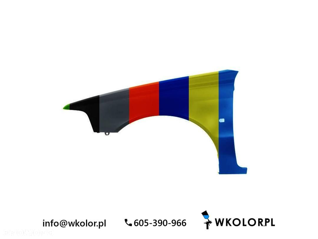 NOWY BŁOTNIK VOLVO S40 I 2000-2004 LAKIEROWANY W KOLOR - 1