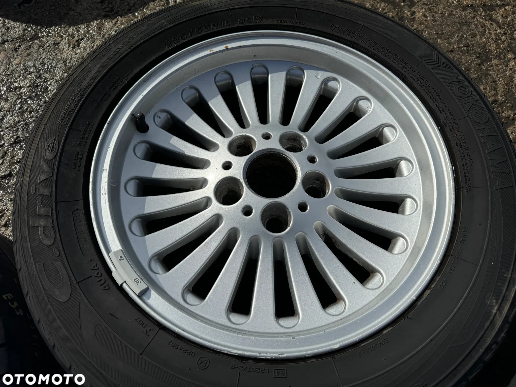 Koła felgi 16' BMW E39 5x120 7Jx16 ET20 1092209 OE - 4