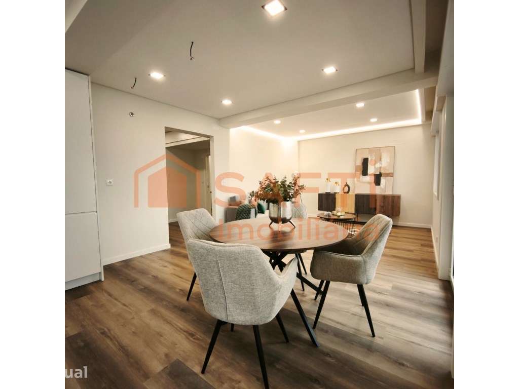 Apartamento T3 com varanda, remodelado e mobilado - Grande imagem: 3/12