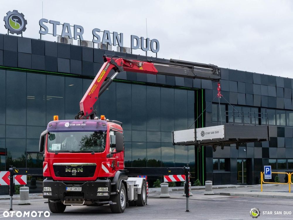 MAN TGS 18.440 4x4H PALFINGER PK 23002 HDS Żuraw Ciągnik - 1