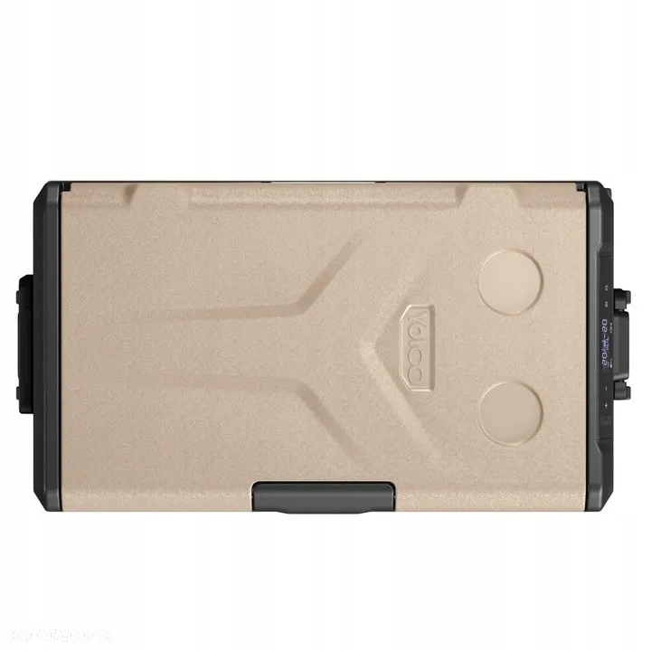 LODÓWKA TURYSTYCZNA KOMPRESOROWA YOLCO TCX60 Sand 63L DUAL ZONE NA CAMPINGTERIA - 8
