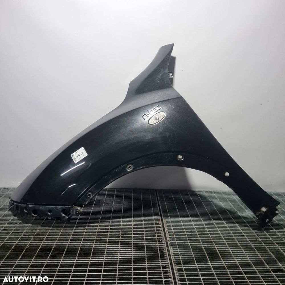 Aripa Stanga Fata Nissan Juke 2010 - 2014 4 Usi Black Z11 (1451) - 1