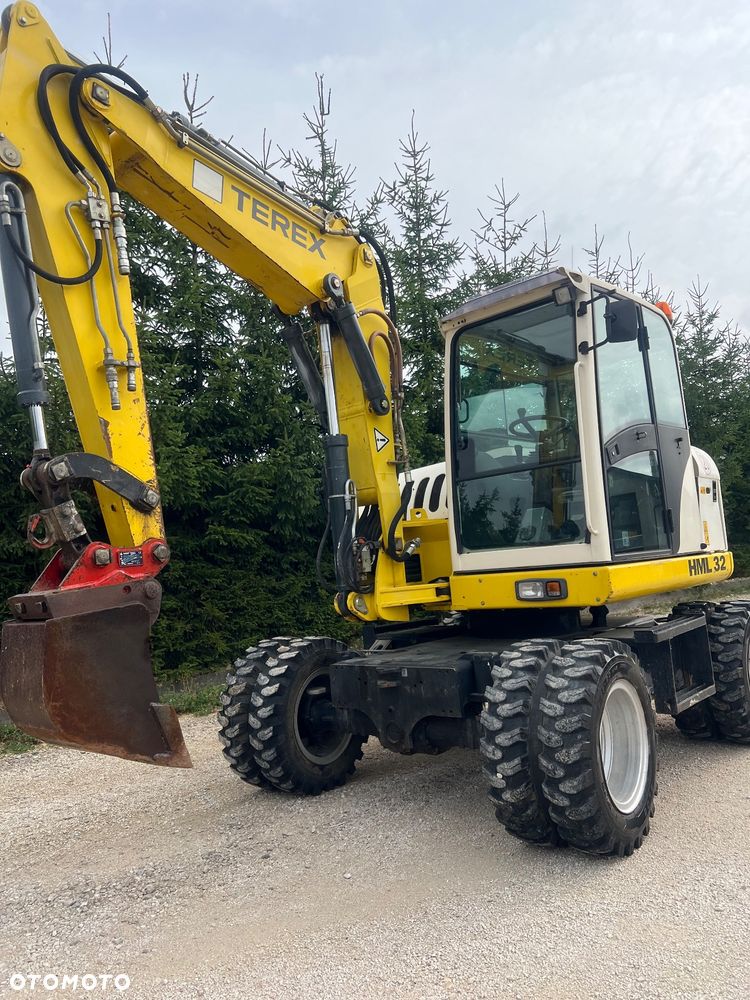 Terex TEREX HML 32 TW 85 3x ramię łamane SCHAEFF 9ton 2 łyżki DEUTZ Dodatkowa hydraulika ZWINNA SILNA koparka DZIELONE stopy Atlas Volvo 2005r 4300mth po serwisie - 25