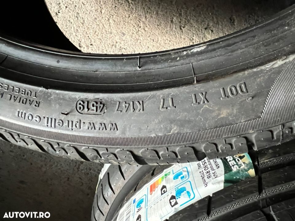 vând 2 anvelope 265/35/19 Pirelli de iarnă noi - 4