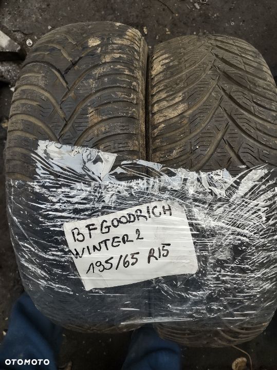 2 opony zimowe BF GOODRICH WINTER2 195/65 R15 - 1