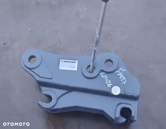Nowe szybkozłącze Miller koparko ładowarka JCB KOMATSU FORD FIAT 3CX 4CX do koparki sworzeń 45mm - 1