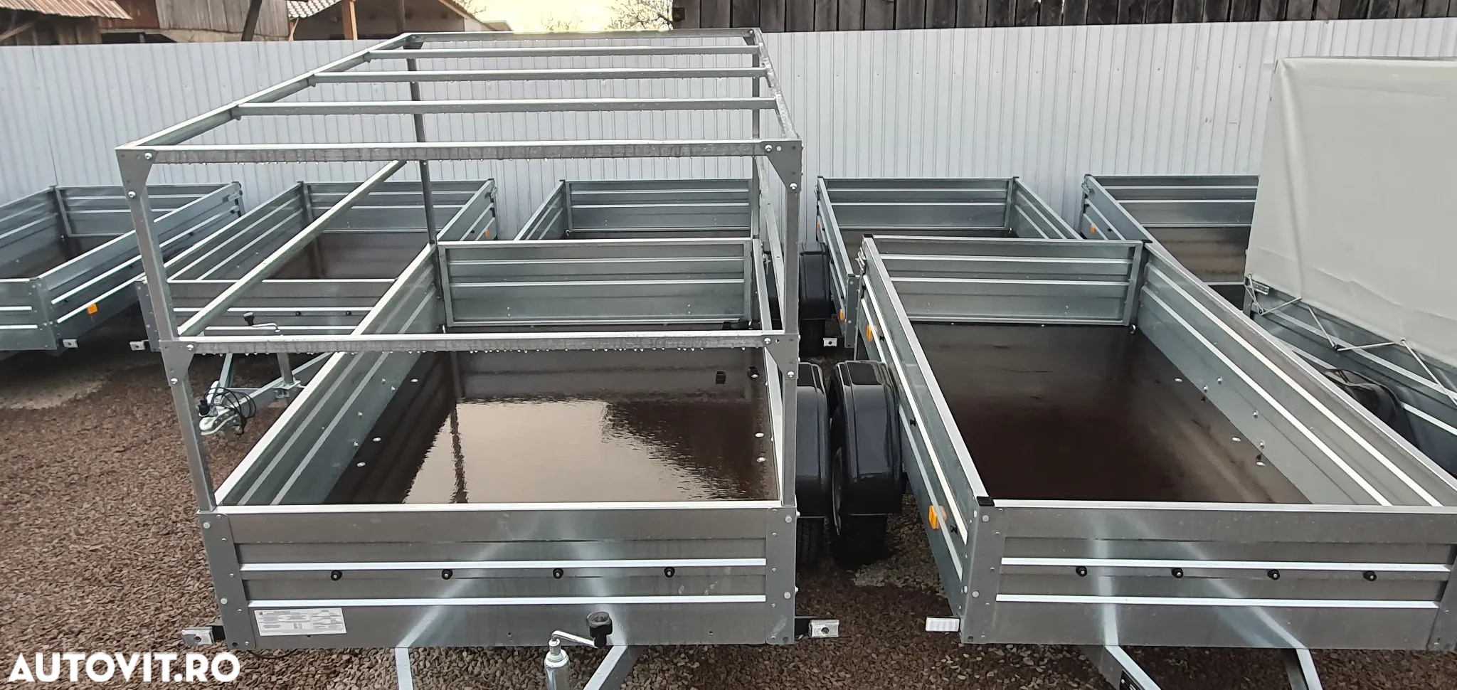 Trailer Europe ALFA -1,2 AXE ,Arc de foi,Al,750-3500kg - 19
