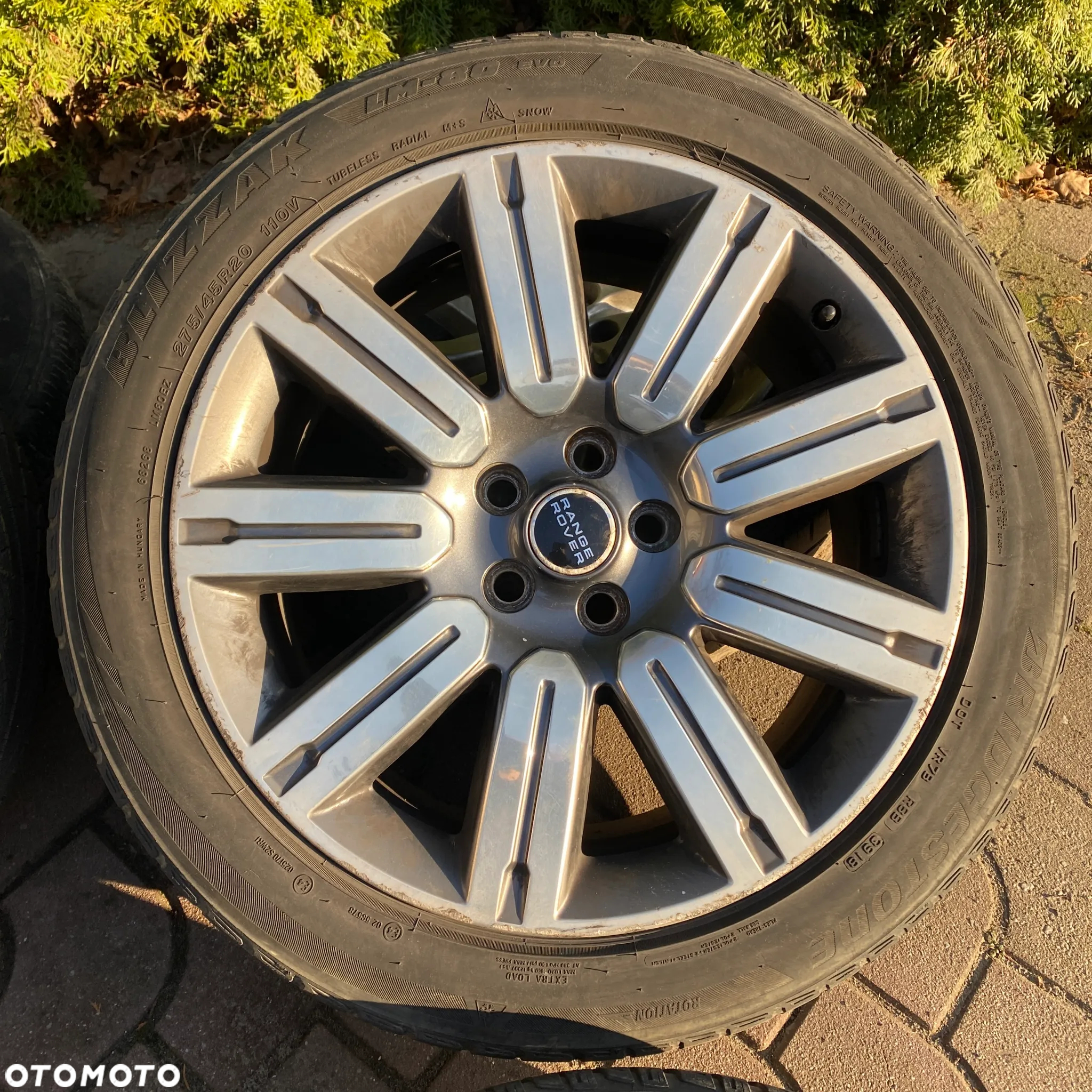 FELGI ALUMINIOWE 20 + OPONY BRIDGESTONE LAND RANGE ROVER SPORT DISCOVERY 275 45 R20 Autobiogaphy - 5
