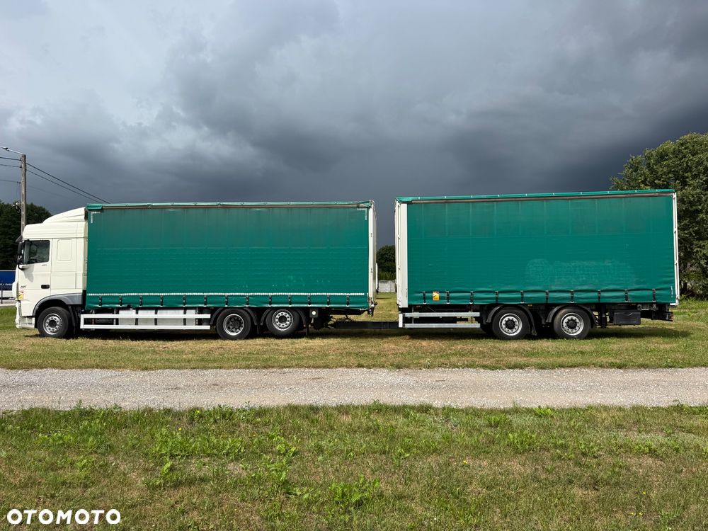 DAF XF 460 6X2 Euro 6 Zestaw Z Przyczepą 38 Palet Przejazdowy Dach Zsuwany - 6