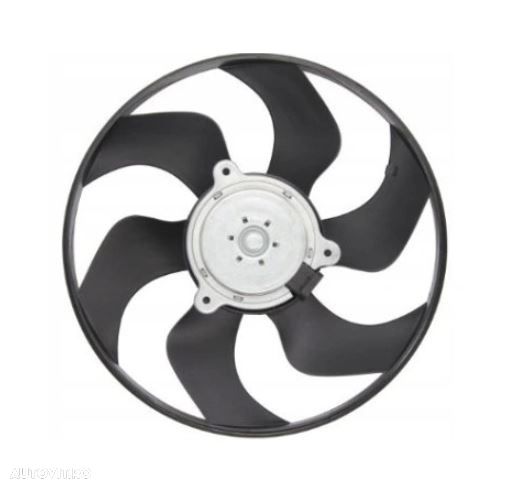 GMV ventilator radiator Nissan Micra, 2003-2010, motor 1.5 dci, diesel, 1.6, benzina, cu AC, 200 W; 340 mm; 2 pini, - 1