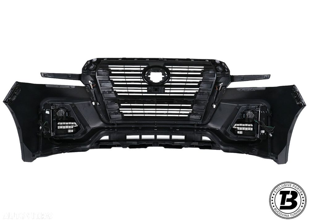 Pachet Exterior compatibil cu Toyota Land Cruiser FJ 200 conversie la 2022 Design - 6