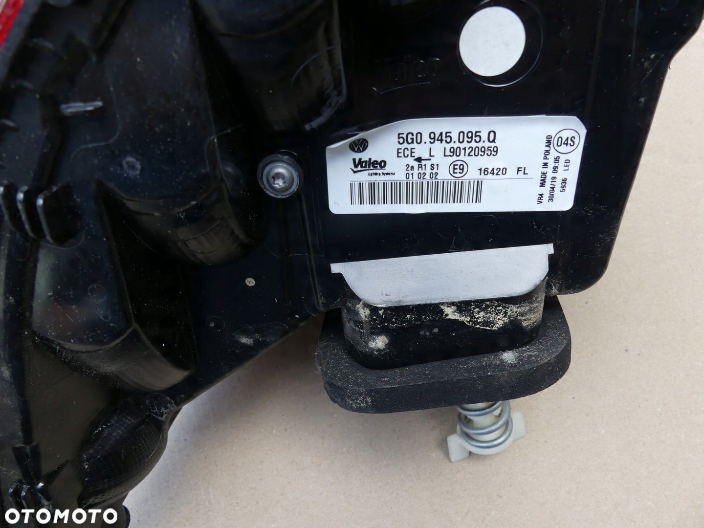DW GOLF 7 ZDERZAK 4 PDC KLAPA LAMPY 5Q0945095Q 5Q0945096Q - 8