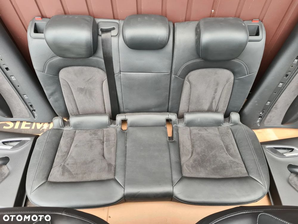 AUDI Q3 8U0 8U S-LINE FOTELE PÓŁSKÓRA ALCANTARA KOMPLET 2015 rok - 5